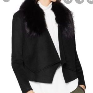 Halston Heritage Jacket with Fur